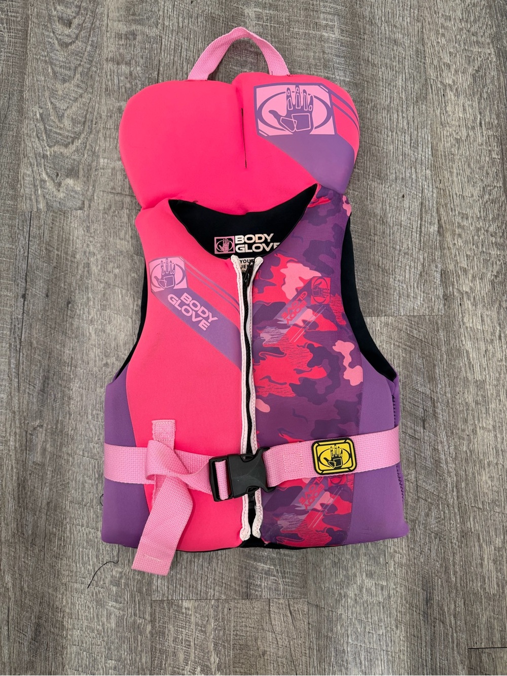 Body Glove Kids Pink and Purple Neoprene Swim Vest